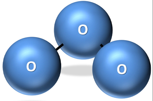 氧分子模型圖 氧分子模型圖